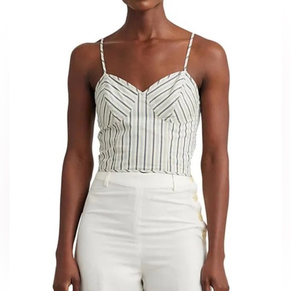 Ralph Lauren Tops - Lauren by Ralph Lauren Striped Spaghetti Strap Top size 14
